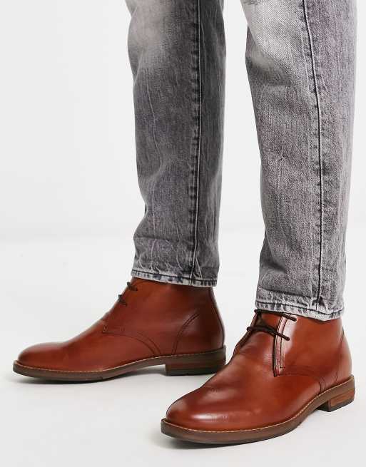 Tan boots hotsell river island