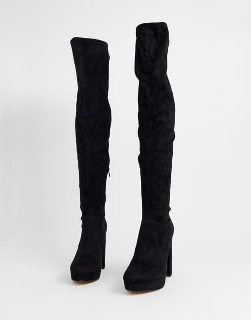 River island hot sale thigh boots