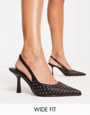 Wide fit heels sales river island