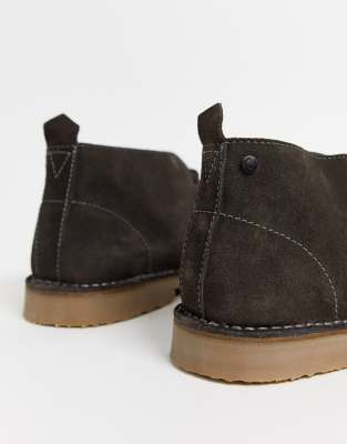 river island leather desert boots