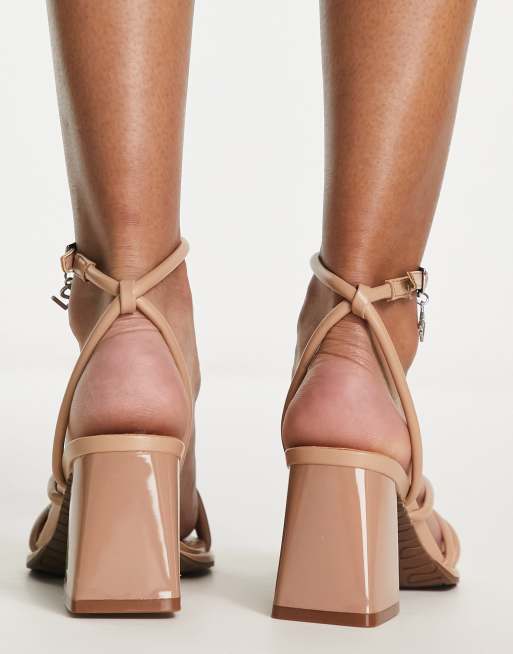 River island sale nude sandals