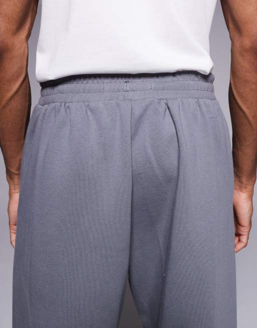 River Island wide leg dragon print sweatpants in gray | ASOS display picture 1