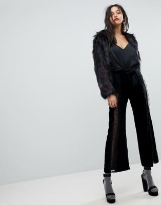 river island velvet trousers