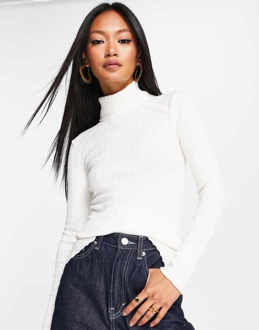 Roll neck store jumper river island