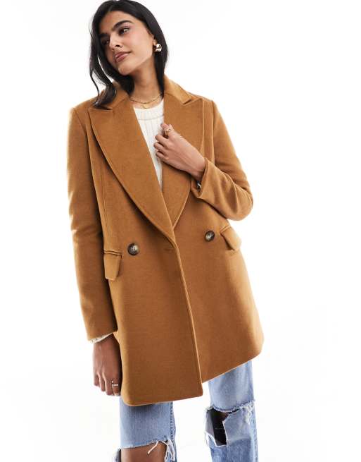 Camel blazer river island clearance