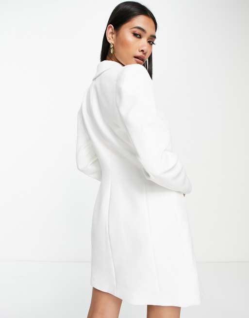 Asos white blazer on sale dress