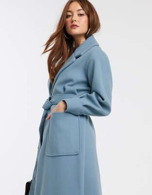 river island wrap coat