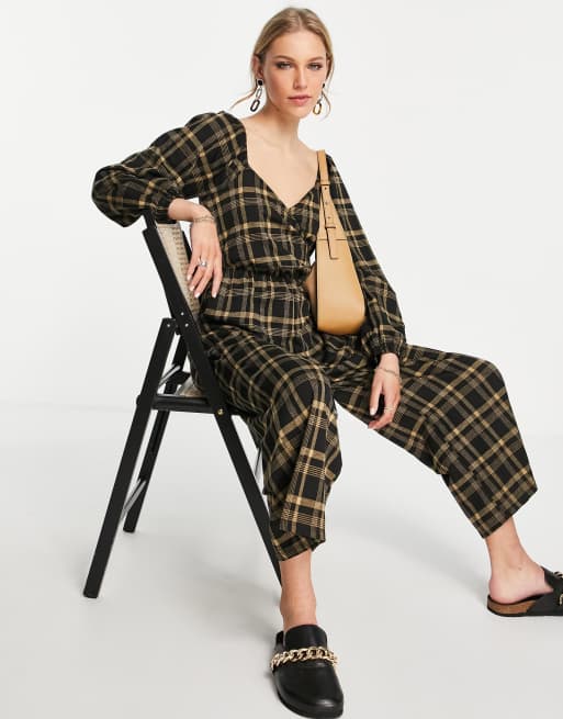 Asos store check jumpsuit