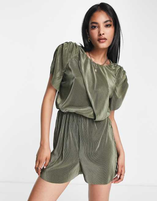 River island cheap wrap playsuit