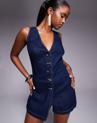 River Island Wrap Romper