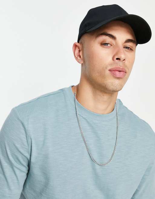 River Island – Zielony T-shirt o dopasowanym kroju, 3 z 4