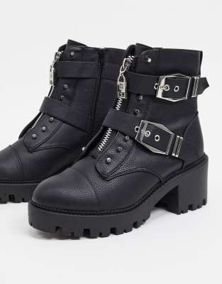 river island biker boots