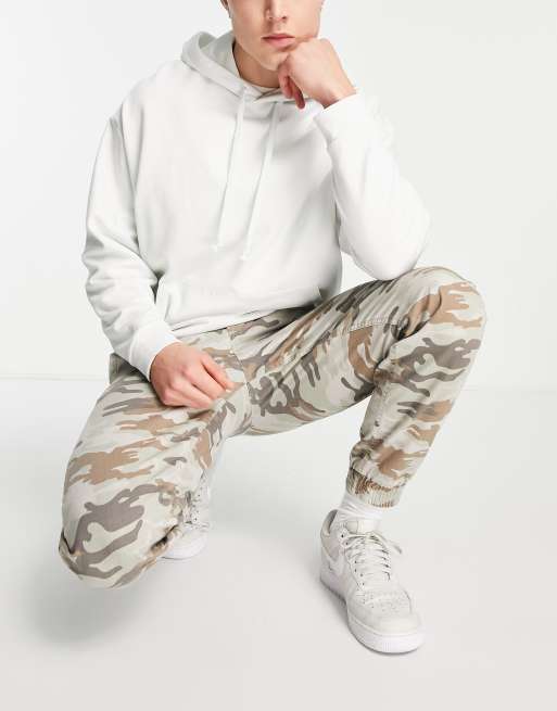 River island deals camo trousers