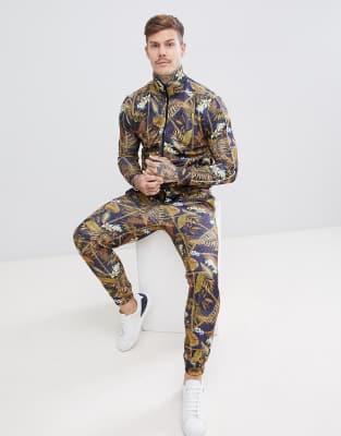 chain print tracksuit