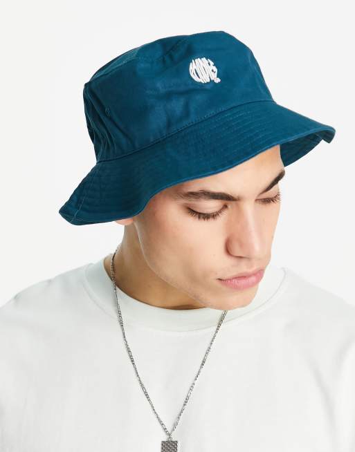 Roadies bucket hat in bottle green (part of a set)