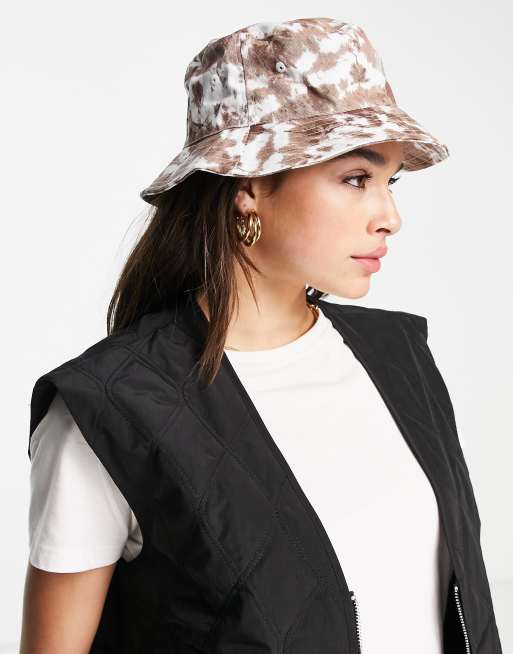 Roadies bucket hat in brown tie dye (part of a set), 3 of 4