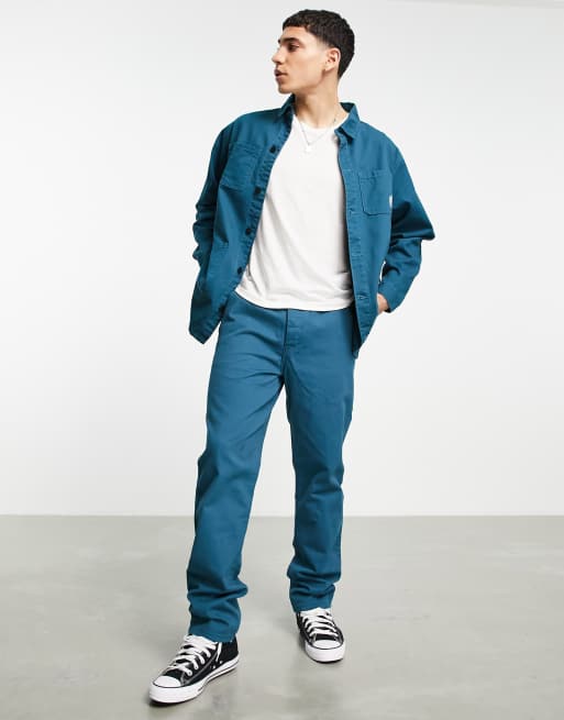 Pantalon vert bouteille sale