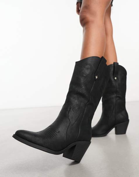Rocket Dog Cowboy Feria Boot in Black - view 1