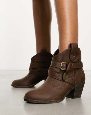 Rocket Dog  Satire Ankle Boot in Brown