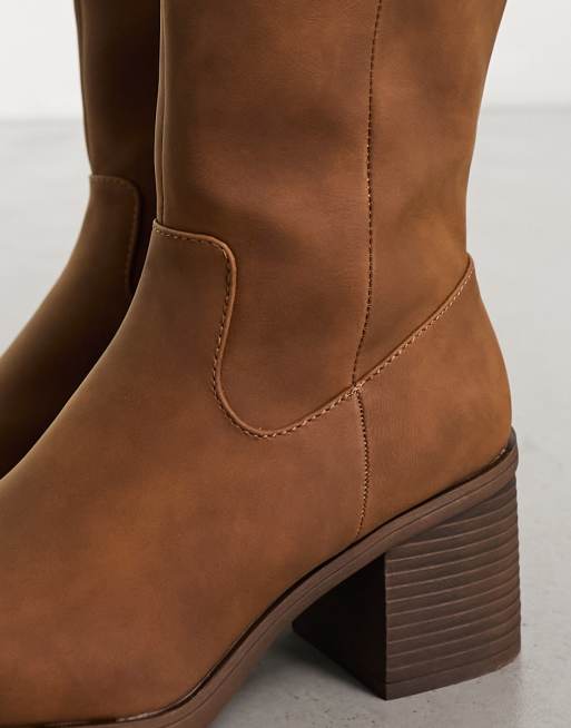 Rocket Dog Platform Brown Chelsea Boots Rocket Dog Women's Maylon