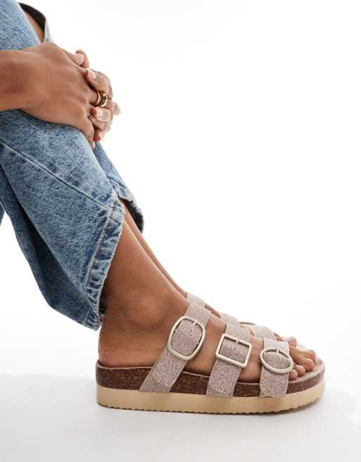 Rocketdog Astor glenn glitter sandal in gold