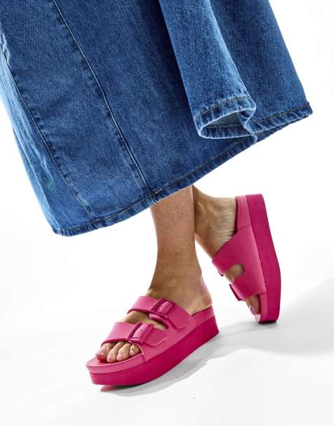 Rocketdog Esti plus pu sandal in pink - view 1