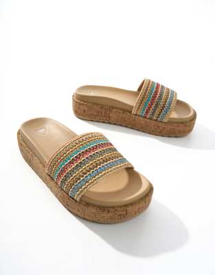  Faye alti raffia sandal coloured
