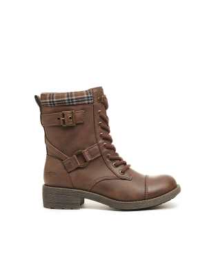 Rocketdog Thunder santee long boots in brown - view 1