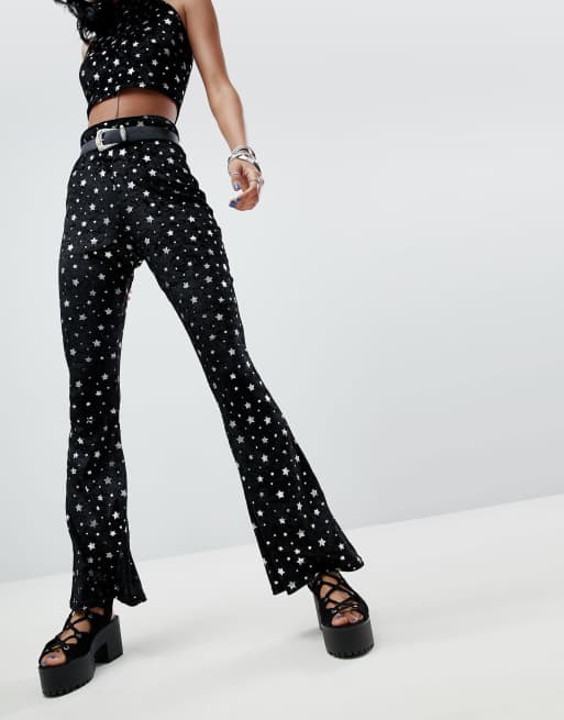 Velvet Flare Trouser - El Quetzal Philadelphia