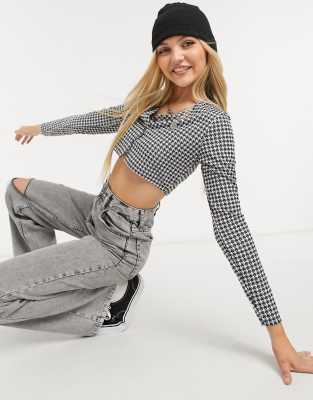 fitted crop cardigan