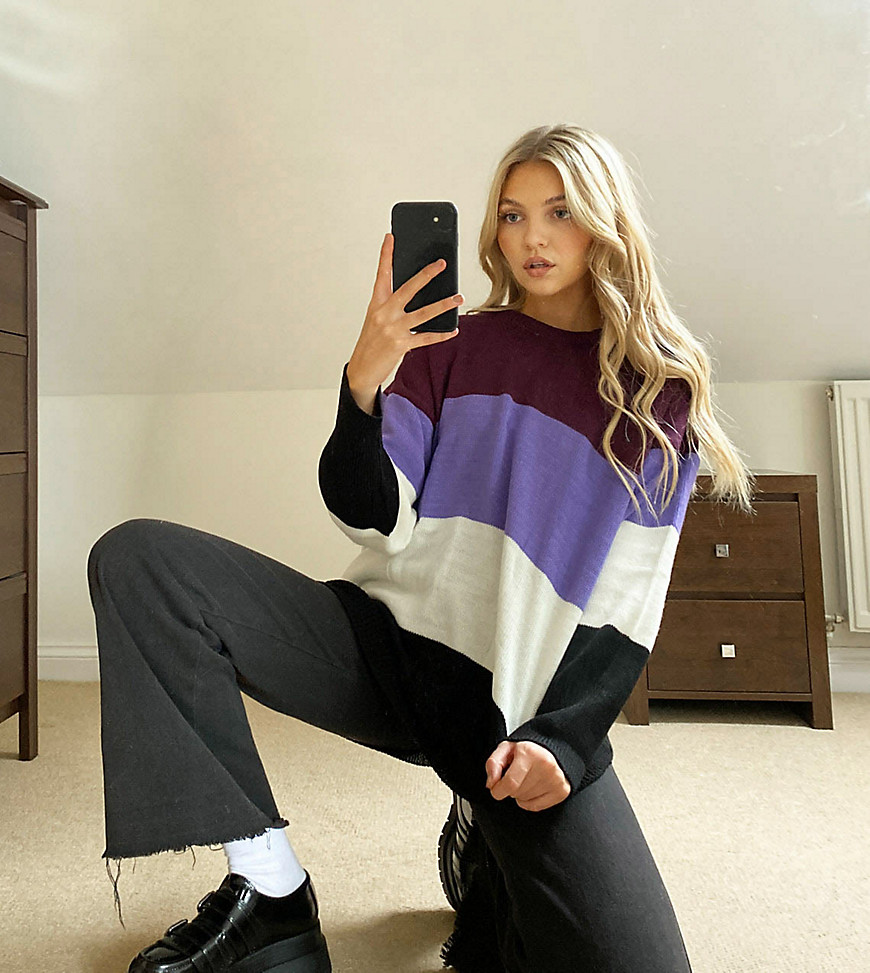 Rokoko Oversized Stripe Sweater-multi