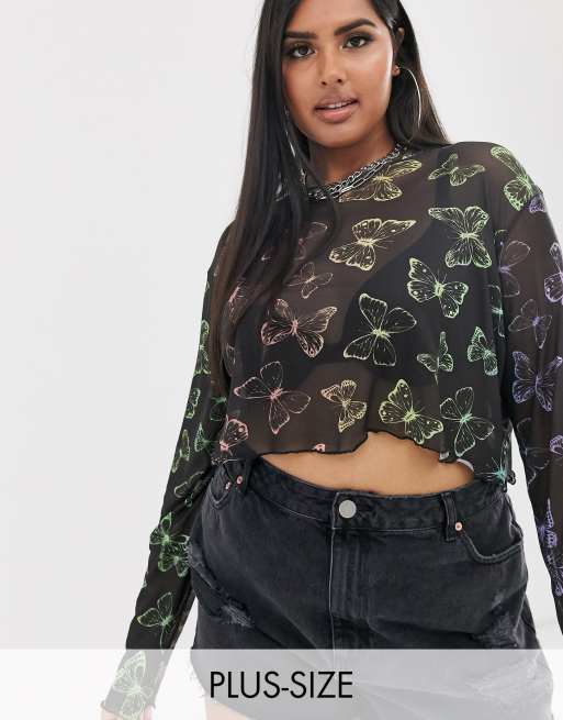 Butterfly store mesh top