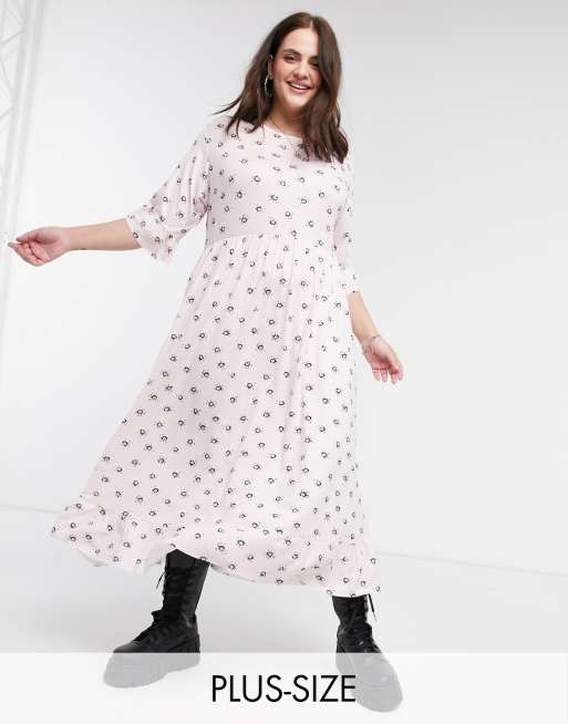 maxi smock