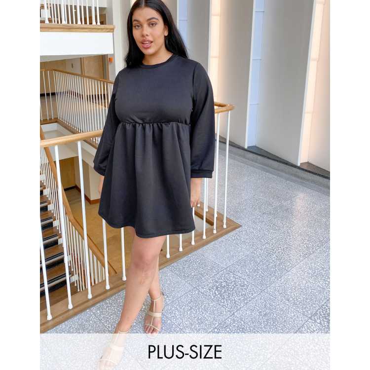 Rokoko oversized smock sweat dress top