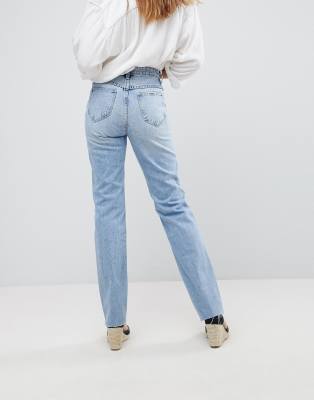 rollas straight leg jeans