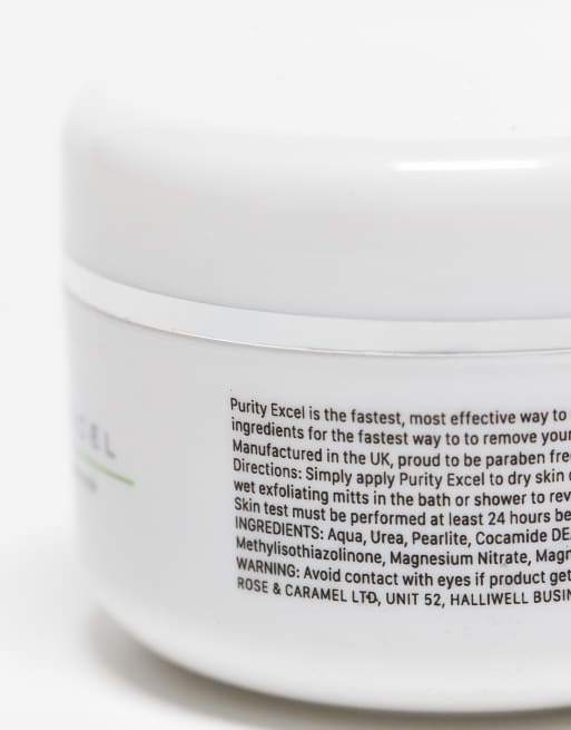 Rose & Caramel - Purity Excel - Gommage 60 secondes pour éliminer l'autobronzant - 100 ml, 4 de 4