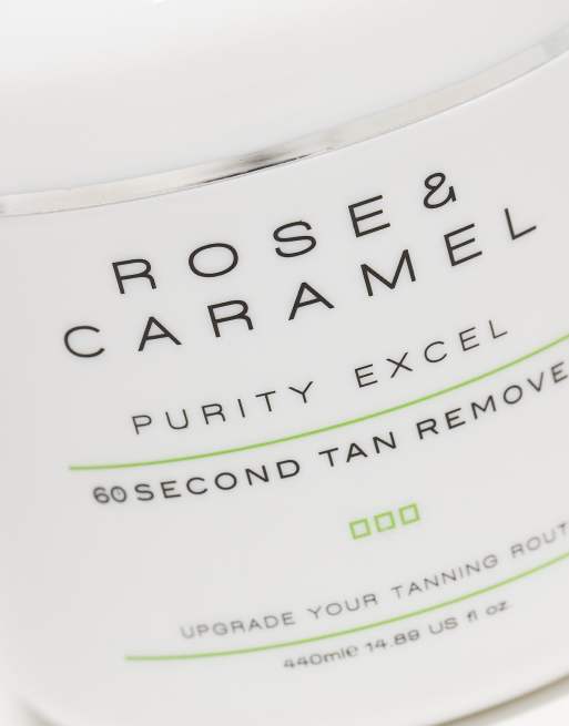 Rose & Caramel - Purity Excel - Gommage 60 secondes pour éliminer l'autobronzant - 440 ml, 4 de 4