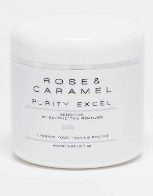 Rose & Caramel Purity Excel Sensative 60 second Self Tan Removing Scrub 440ml