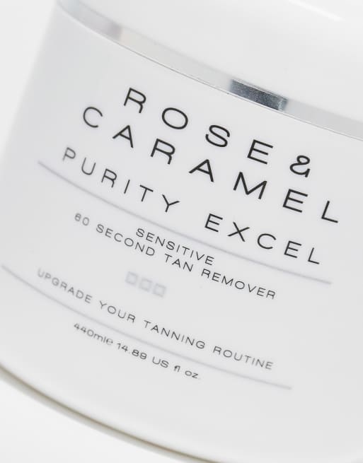 Rose & Caramel Purity Excel Sensative 60 second Self Tan Removing Scrub 440ml, 3 of 4
