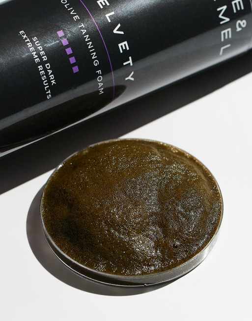 Rose & Caramel Velvety  Super Dark Olive Self Tanning Foam , 2 of 4