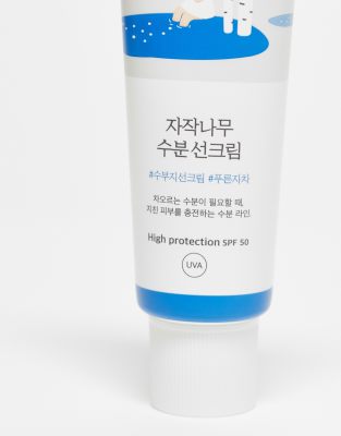 Korean Skincare Round Lab Birch Juice Sun Cream Spf50 50ml-no Color