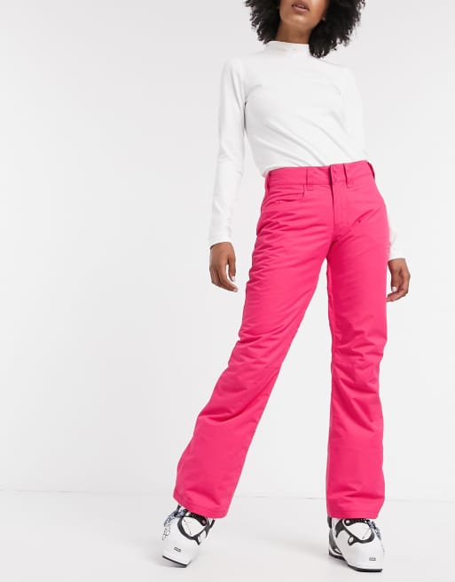 Roxy Girls Backyard Snow Pants - Shocking Pink