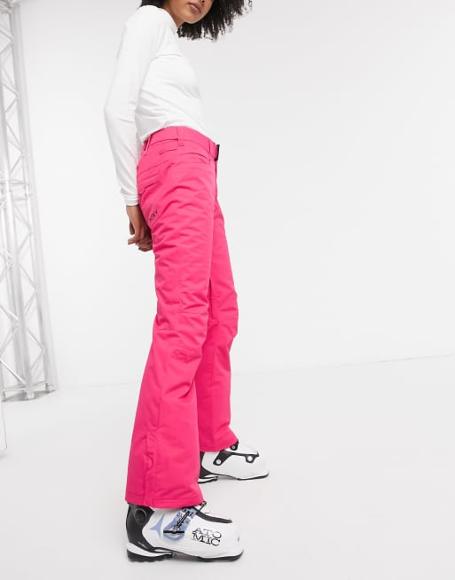 Women's - Wash Wide Leg Joggers in Beetroot Pink