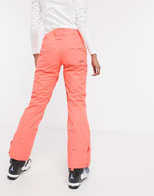 Roxy OCEANSIDE - Trousers - marsalla/coral 