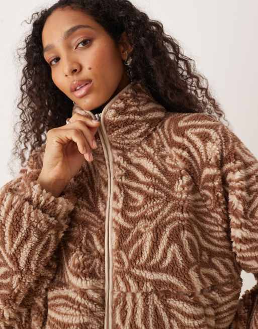 Anarchy Of Roses - Sweat à capuche zippé en matière biologique pour Femme