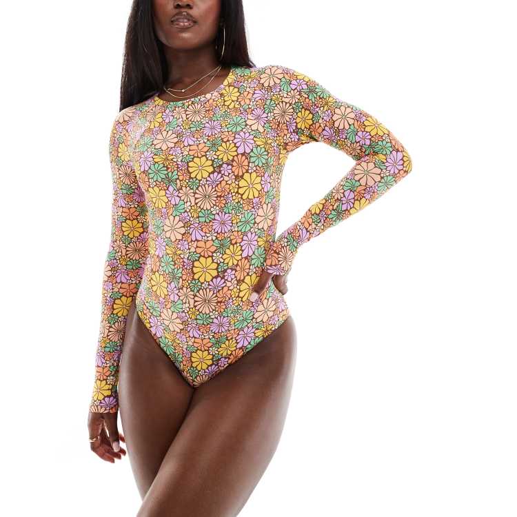 Combinaison De Ski 2 Pièces Femme Surfanic Floral - Taille XS - Occasion En Bon état