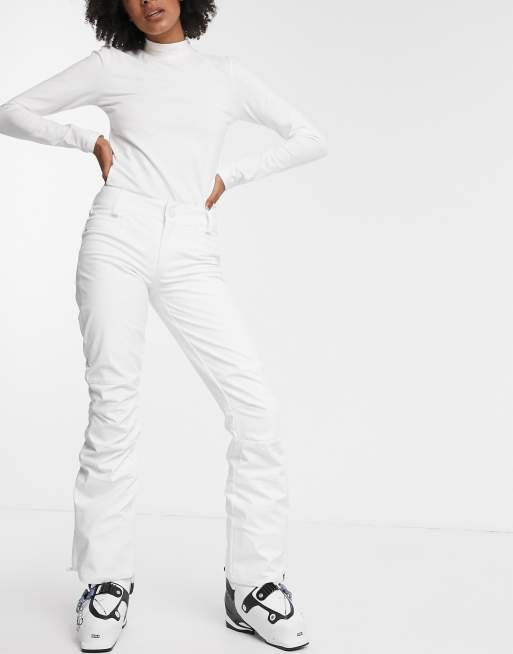 Roxy Creek snow pants in bright white