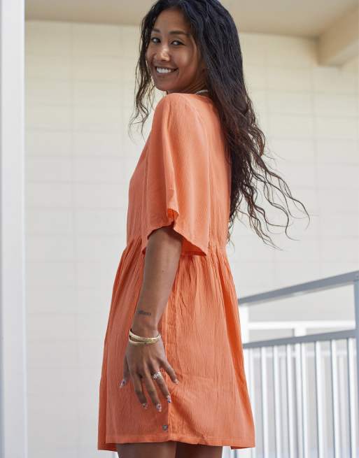 Coral clearance beach dress