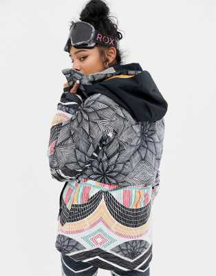 Roxy frozen 2025 flow snowboard jacket