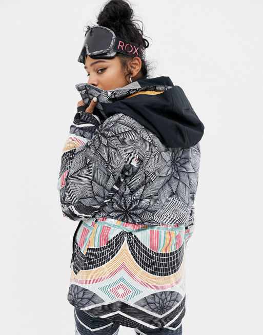 Roxy frozen 2025 flow ski jacket